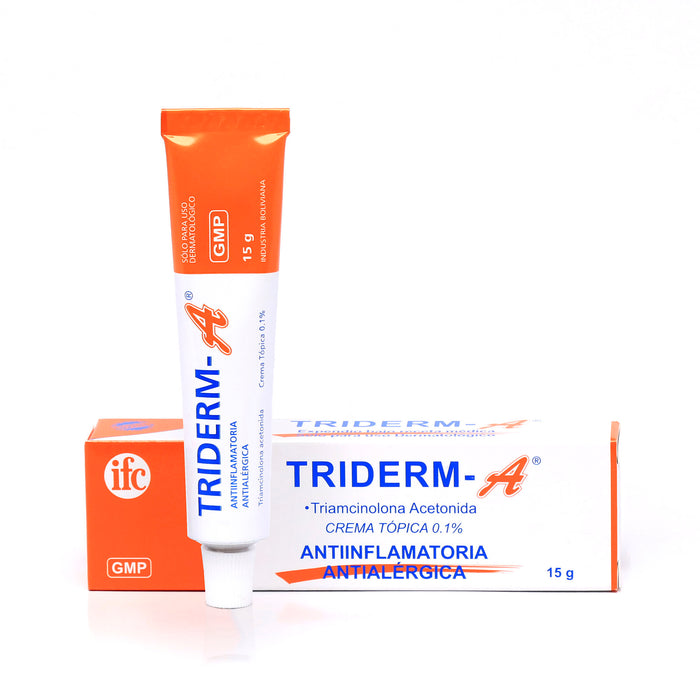 Triderm-A Triamcinolona Acetonida 0.001 Crema X 15G