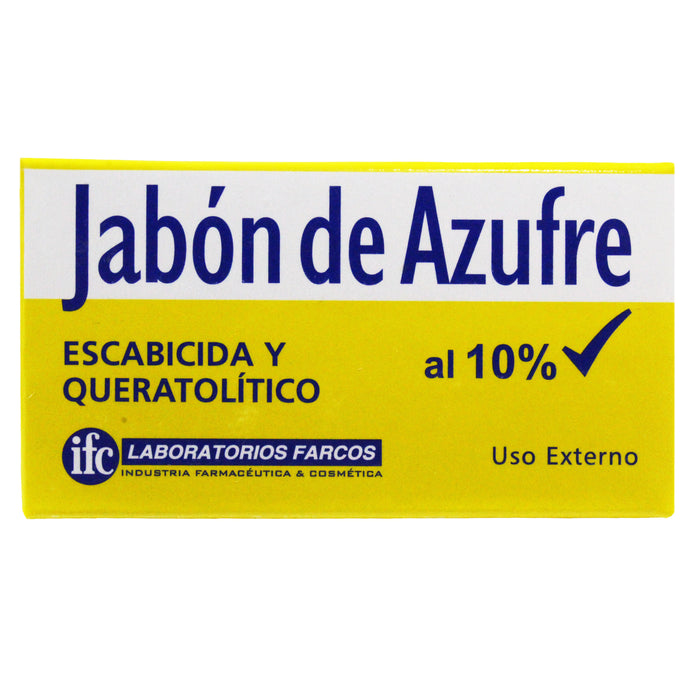 Azufre Jabon 10% X 50G