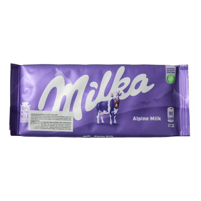 Milka Alpine Milk Chocolate X 100G