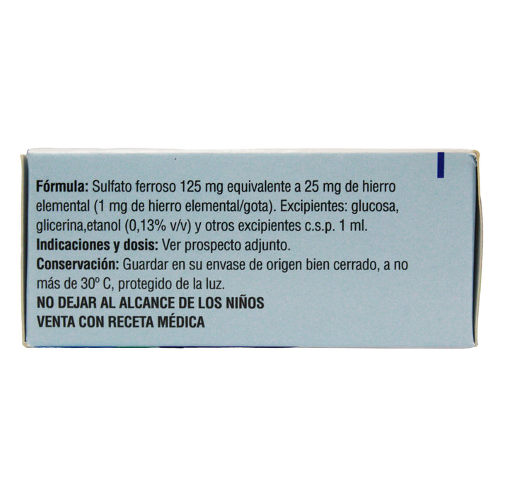 Fer Alfa Nf 125Mg Gotas X 15Ml Sulfato Ferroso