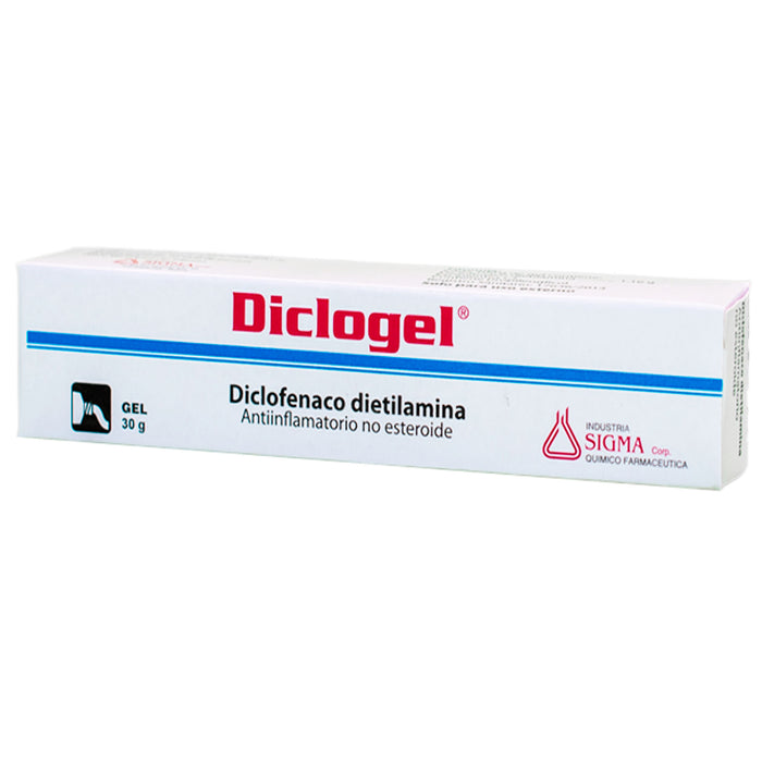 Diclogel Diclofenaco Sódico 0.01 Gel X 30G