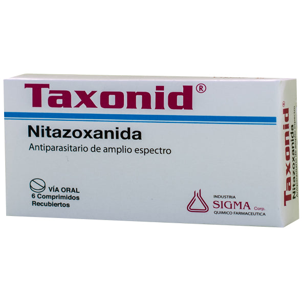 Taxonid Nitazoxanida 500Mg X Tableta