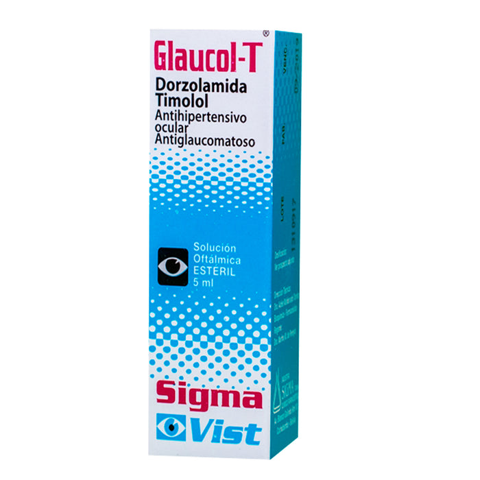 Glaucol-T Colirio X 5Ml Dorzolamida Timolol