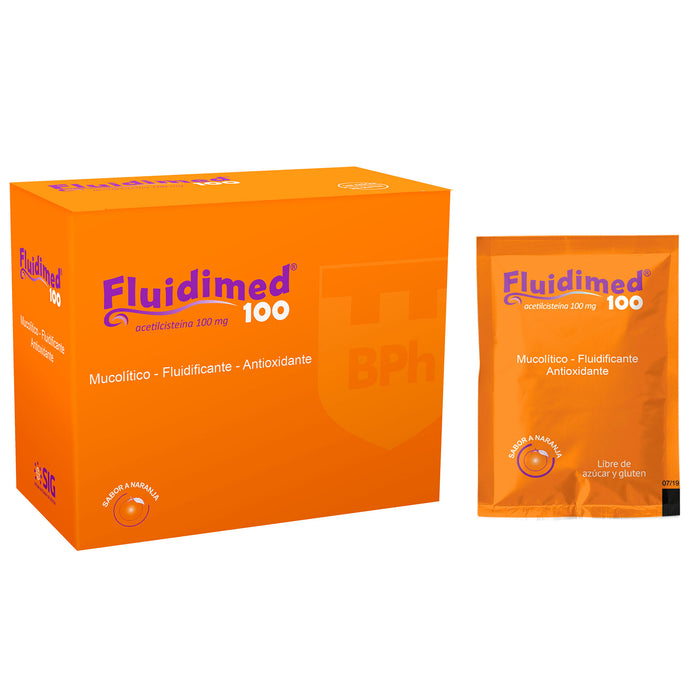 Fluidimed Infantil 100 Mg X Sobre