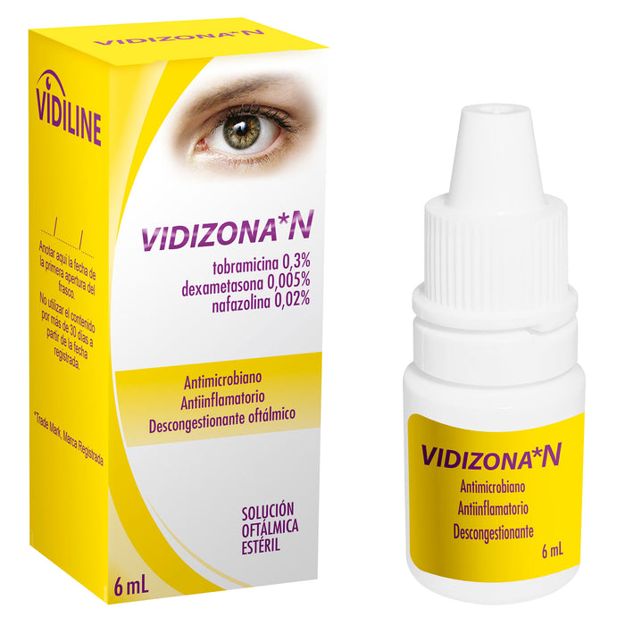 Vidizona N Colirio Frasco X 6Ml