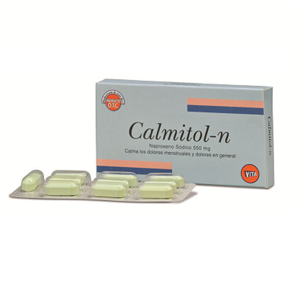 Calmitol N Naproxeno Sodico 550Mg X Tableta