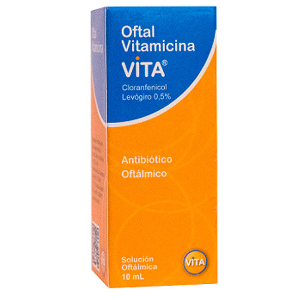 Oftal Vitamicina 5% Colirio X 10Ml Cloranfenicol