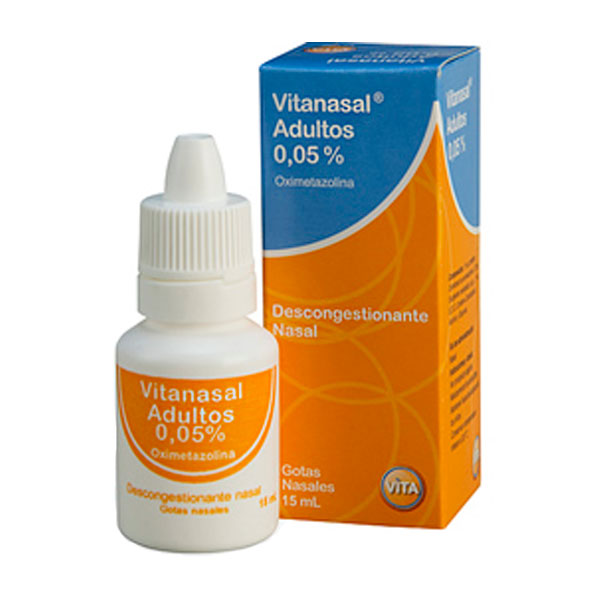 Vitanasal Ad 0.O5% Gotas Nasalesx 15Ml Oximetazoli