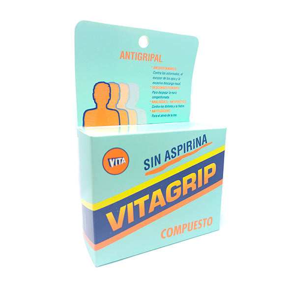 Vitagrip Compuesto Sin Aspirina X Capsula