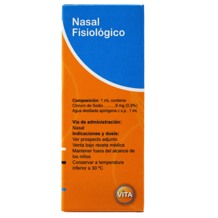 Fisiologico Nasal 0.9% Gta X 15Ml Cloruro Sodio