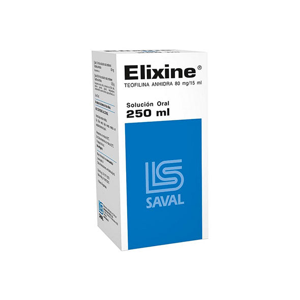 Elixine 80Mg 15Ml Jbe.X250ml Teofilina