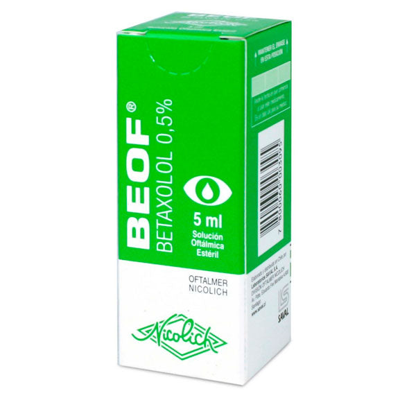 Beof 0.5% Colirio X 5Ml Betaxolol Clohidrato