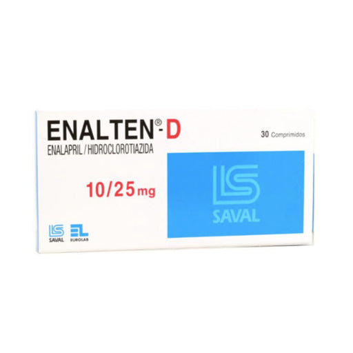 Enalten D Enalapril 10Mg Y Hidroclorotiazida 25Mg X Tableta