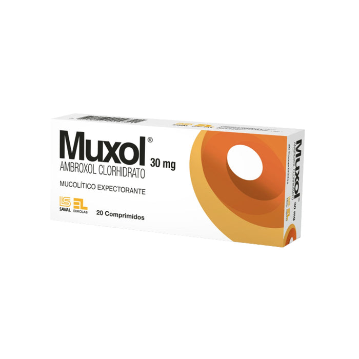 Muxol 30Mg Ambroxol X Comprimido