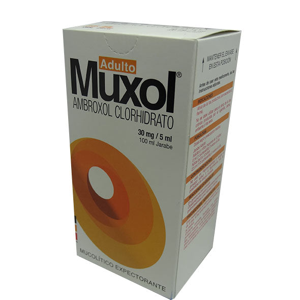 Muxol Adulto 30Mg 5Ml Jbe X 100Ml Ambroxol