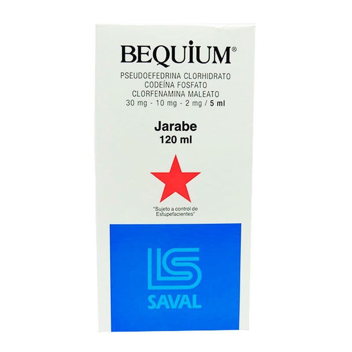 Bequium Jbe X 120Ml Clorfeniramina  Codeina