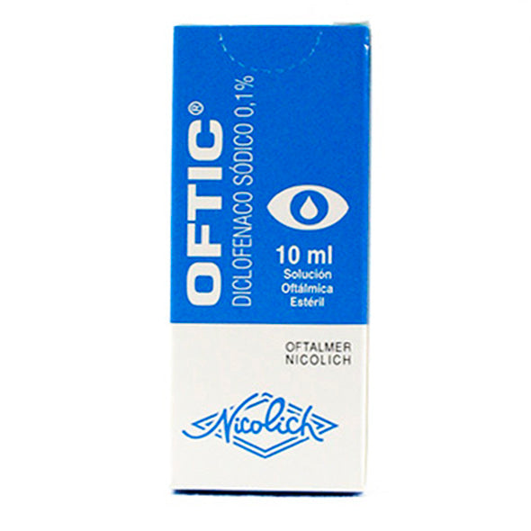 Oftic 0.1% Colirio X 10Ml Diclofenaco