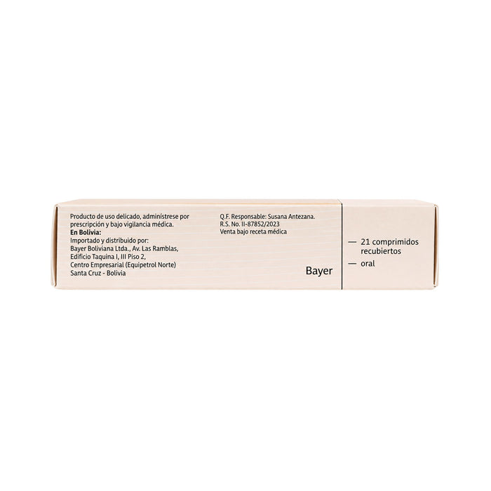 Yasmin Drospirenona 3Mg Etinilestradiol 0.03Mg X Caja