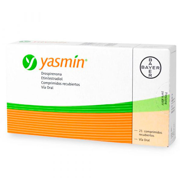 Yasmin Drospirenona 3Mg Y Etinil Estradiol 0.03Mg X Caja