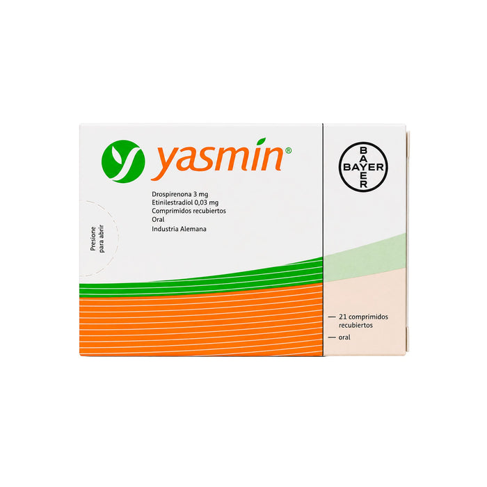 Yasmin Drospirenona 3Mg Etinilestradiol 0.03Mg X Caja
