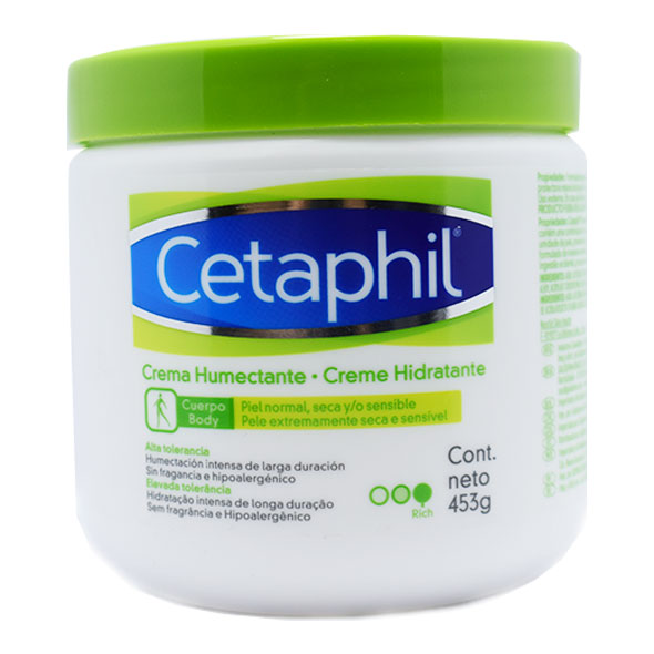 Cetaphil Crema Hidratante X 453G Sensible Secas