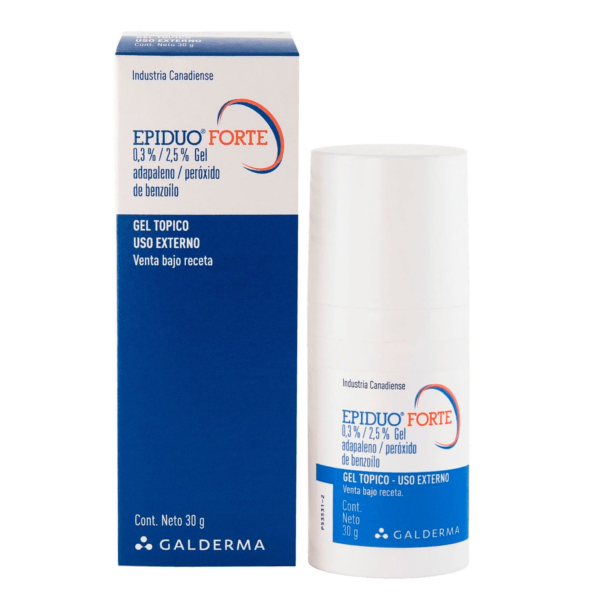 Epiduo Forte Gel Adapaleno Y Peroxido Benzoilo X30g— Farmacorp