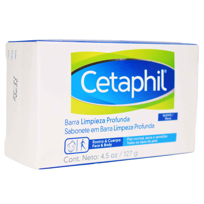 Cetaphil Jabon Barra Limpieza Profunda X 127G