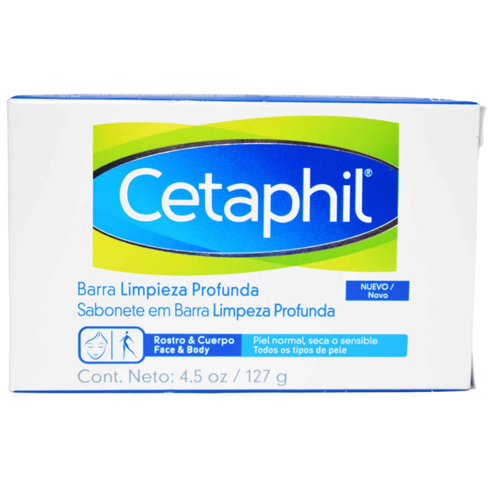 Cetaphil Jabon Barra Limpieza Profunda X 127G
