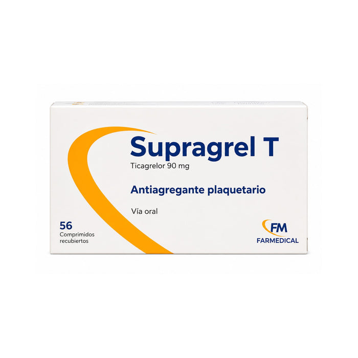 Supragrel T Ticagrelor 90Mg X Comprimido