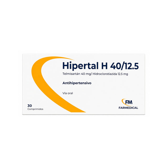 Hipertal H 40/12.5Mg X Comprimido