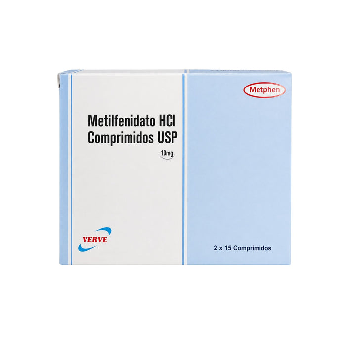 Metphen 10Mg Metilfenidato X Comprimido