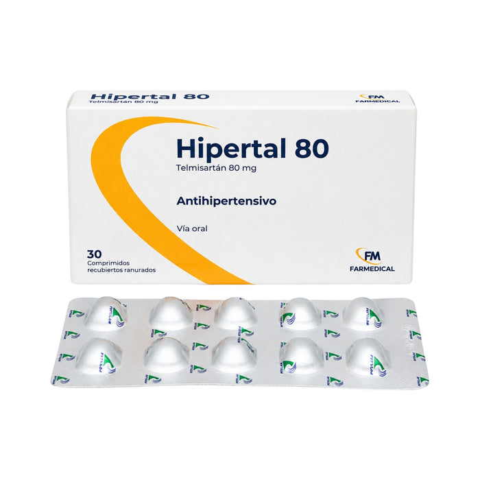 Hipertal 80Mg Telmisartan X Comprimido