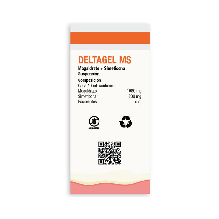Deltagel Ms Magaldrato / Simeticona Suspensión X 200Ml