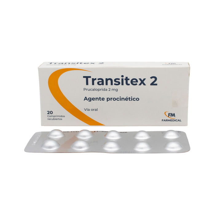 Transitex 2Mg Prucaloprida X Comprimido