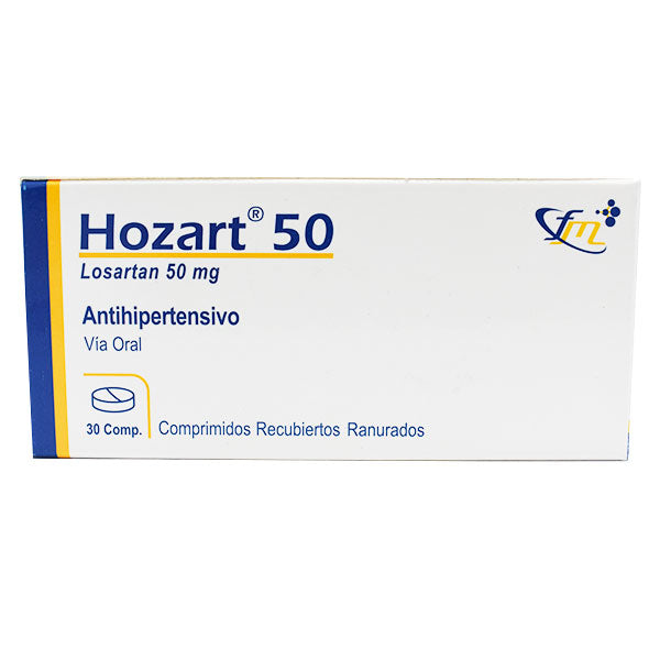 Hozart 50Mg Losartan X Tableta