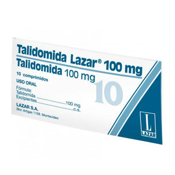 Talidomida Lazar 100Mg X Tableta