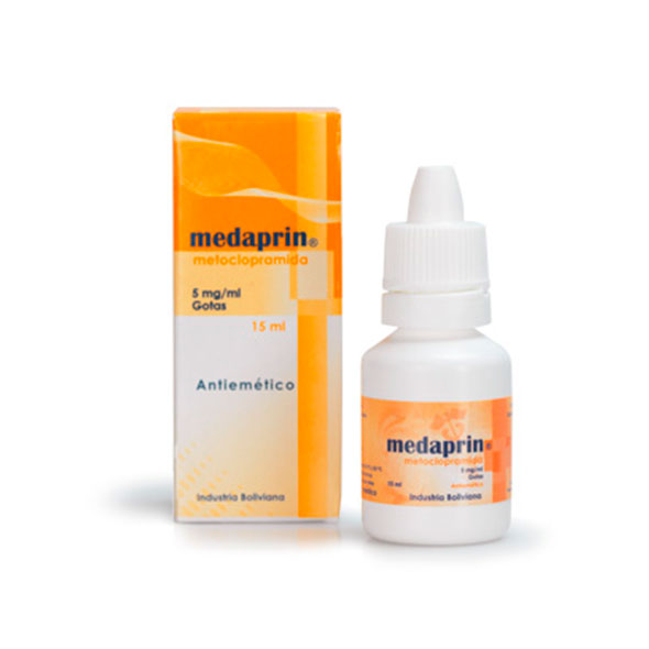 Medaprin 5Mg Gotas X 15Ml Metoclopramida
