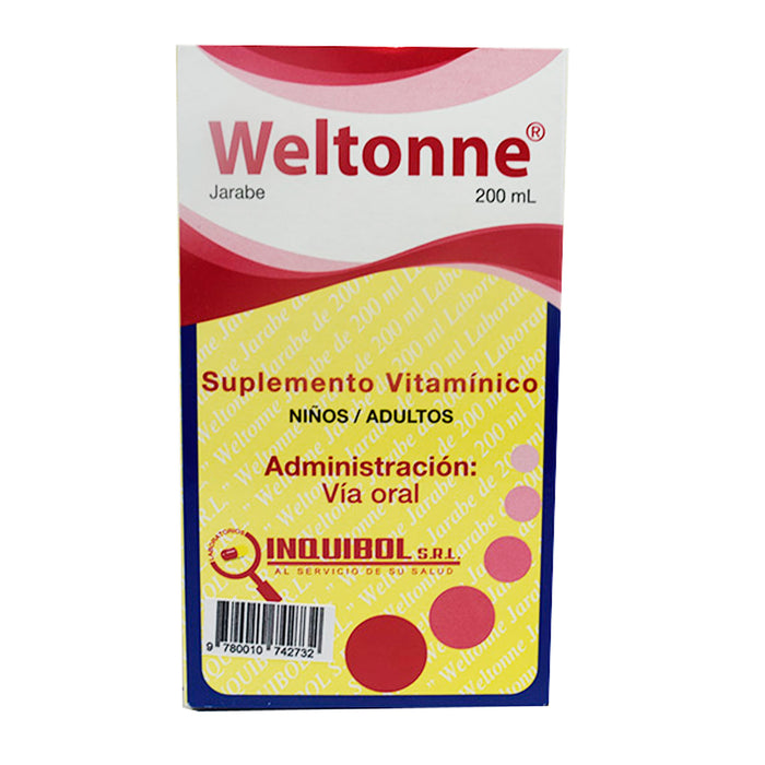 Weltonne Jarabe X 200Ml