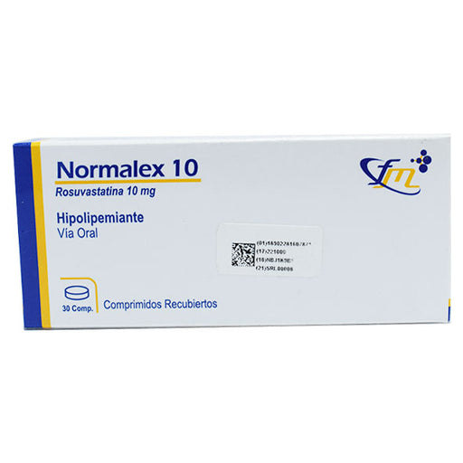 Sinlip Sinlip 10 Rosuvastatina 10Mg X Tableta— Farmacorp
