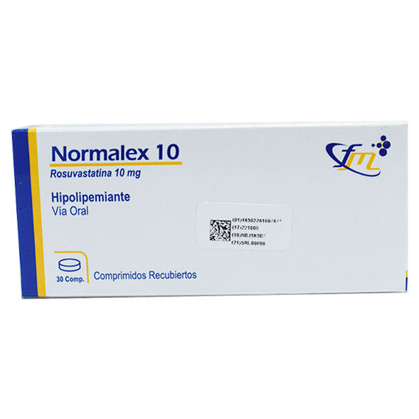 Sinlip 10 Rosuvastatina 10Mg X Tableta— Farmacorp