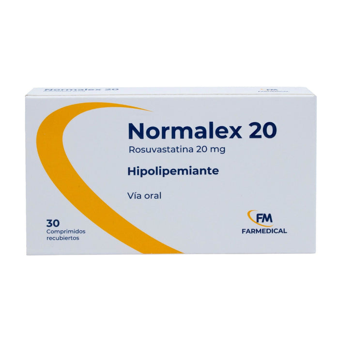 Normalex 20Mg Rosuvastatina X Tableta