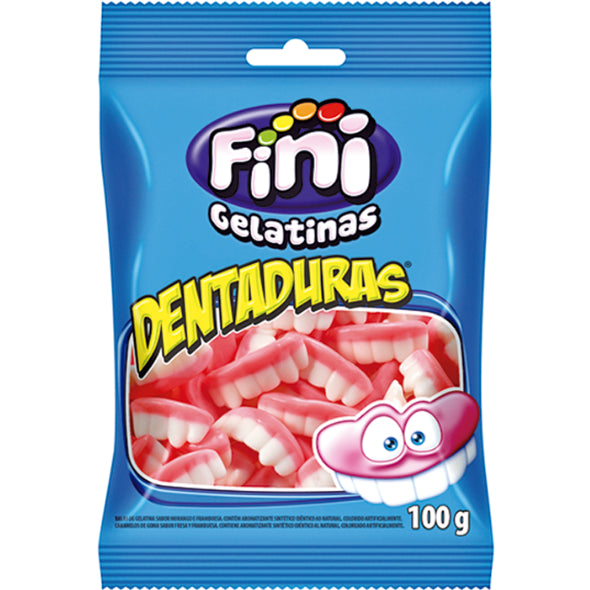 Fini Caramelos De Gelatina Dentaduras Teeth X 100G