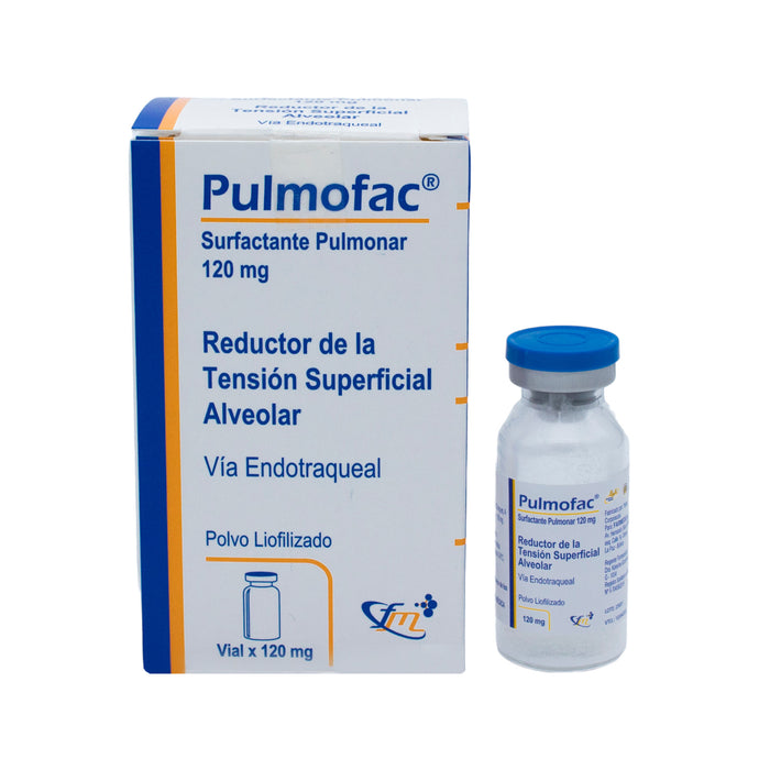 Pulmofac 120Mg Surfactante Pulmonar Frio X 1 Ampolla