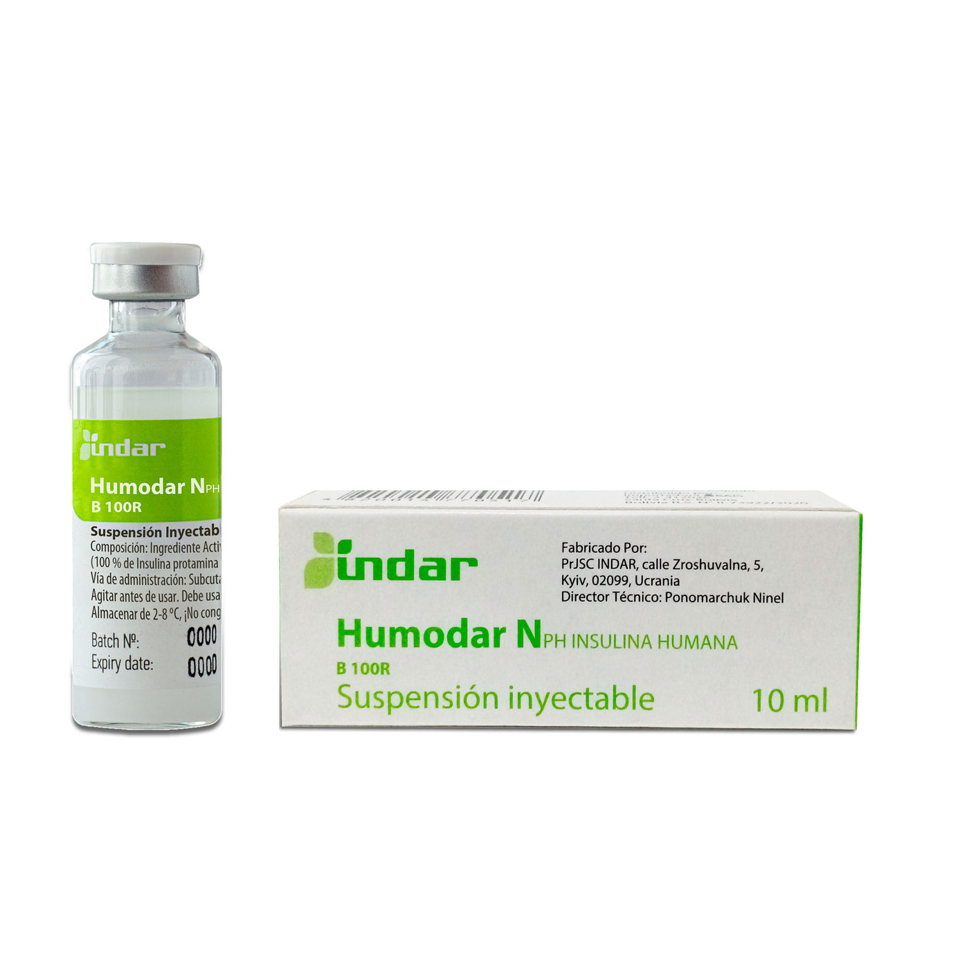 Humodar B 100R Insulina Humana X Ampolla— Farmacorp