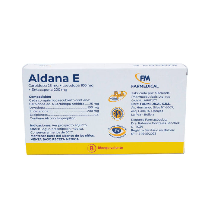 Aldana E X Comprimido