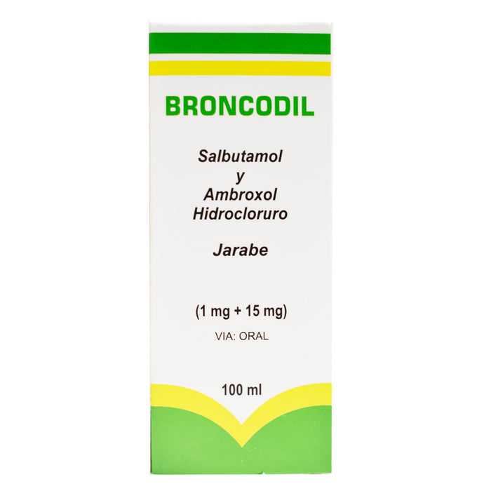 Broncodil Jbe X 100Ml Salbutamol Ambroxol