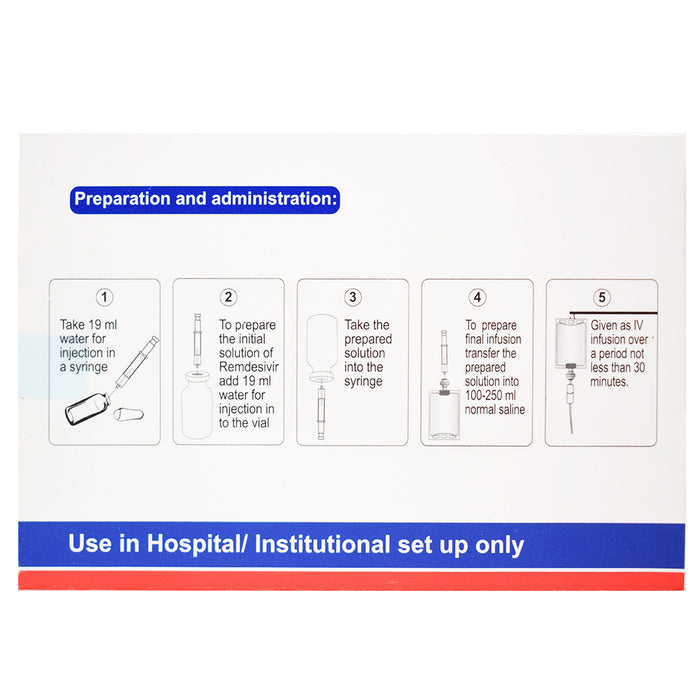 Ramdivir 100 Remdesivir 100Mg X Ampolla