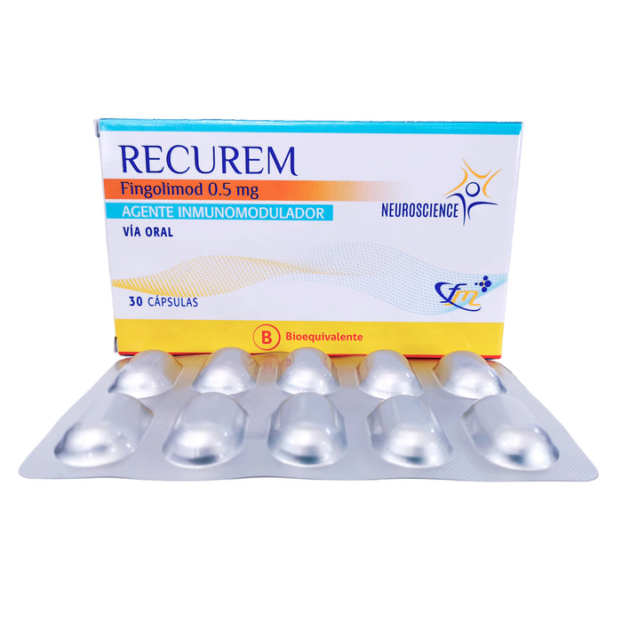 Recurem 0.5Mg X 30 Cap Fingolimod