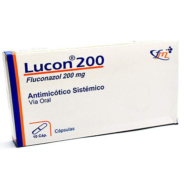 Lucon 200 Fluconazol 200Mg X Capsula