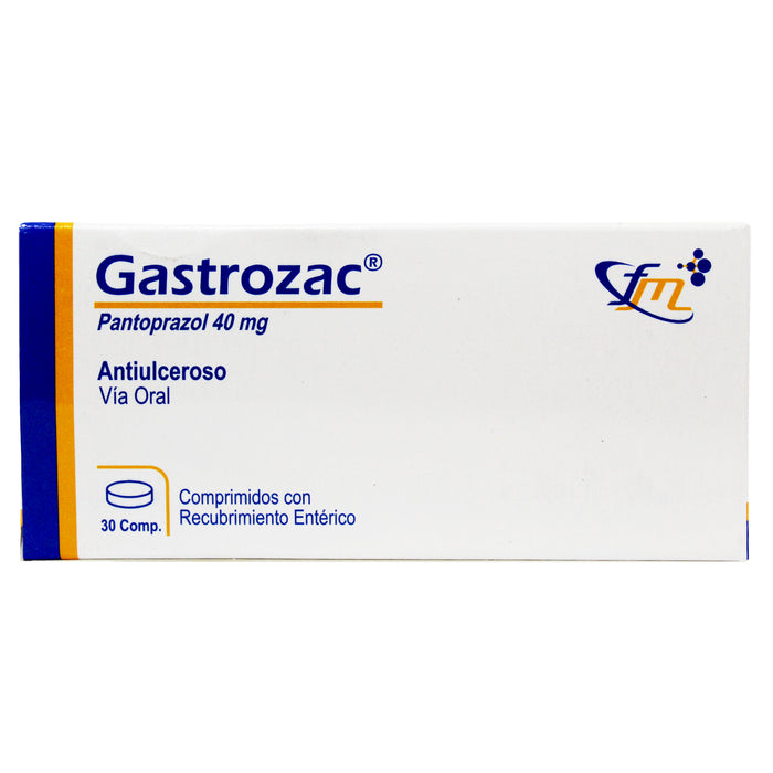 Gastrozac 40Mg Pantoprazol X Tableta